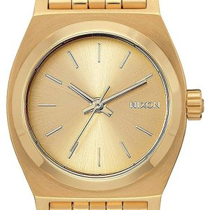 Nixon Damklocka A1130502-00 The Time Teller Guld/Gulguldtonat stål