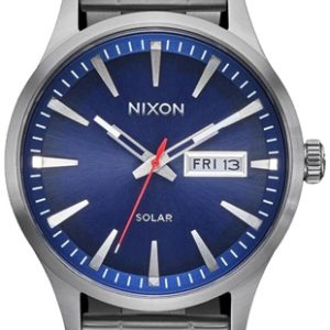Nixon Herrklocka A13465091-00 Classic Blå/Stål Ø44 mm