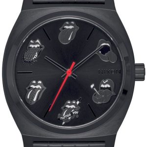 Nixon Herrklocka A1356-001 Rolling Stones Svart/Stål Ø38 mm