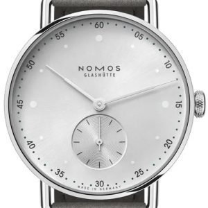 Nomos Glashütte Damklocka N-1122.SB Metro Silverfärgad/Textil Ø33