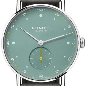 Nomos Glashütte Damklocka N-1124 Metro Grön/Textil Ø33 mm