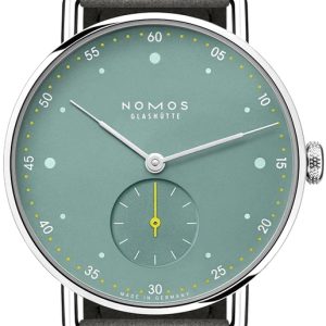 Nomos Glashütte Damklocka N-1124.SB Metro Grön/Textil Ø33 mm