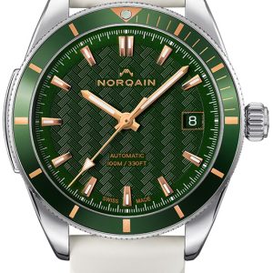Norqain Damklocka N1800A84GA/E183/18WRE.16S Adventure Grön/Gummi