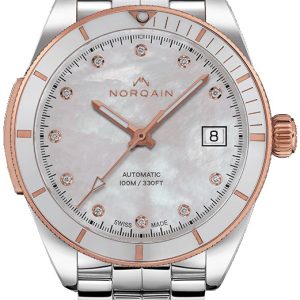 Norqain Damklocka N1800CG89A/M18DG/82S Adventure Vit/Stål Ø37 mm