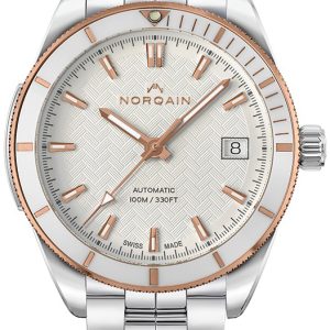 Norqain Damklocka N1800CG89GA/W183/182S Adventure Vit/Stål Ø37 mm