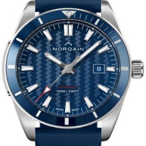 Norqain Herrklocka N1000C02A/A101/10AR.20S Adventure Blå/Gummi Ø42