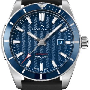 Norqain Herrklocka N1000C02A/A101/10BR.20S Adventure Blå/Gummi Ø42