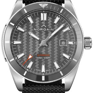 Norqain Herrklocka N1000C03A/G101/10BC.20S Adventure Grå/Läder Ø42
