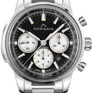 Norqain Herrklocka N2200S22C/B221/201SC Freedom Svart/Stål Ø43 mm