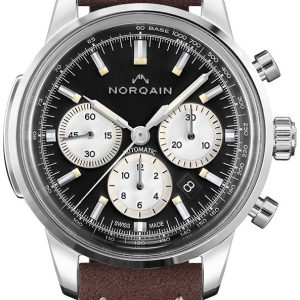 Norqain Herrklocka N2200S22C/B221/20EN.18S Freedom Svart/Läder Ø43