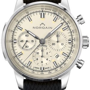 Norqain Herrklocka N2200S22C/C221/20BPR.18S Freedom Beige/Gummi Ø43