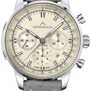 Norqain Herrklocka N2200S22C/C221/20GNT.18S Freedom Beige/Läder Ø43