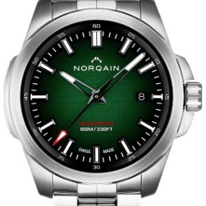 Norqain Herrklocka N3008S03A/ES301/150SI Independence Grön/Stål