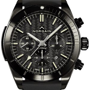 Norqain Herrklocka NB1200B21C/B123/10BR.20B Adventure Svart/Gummi