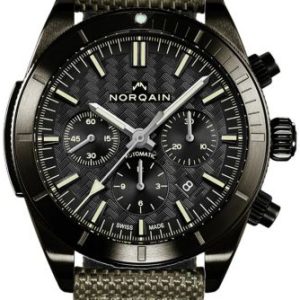 Norqain Herrklocka NB1200B21C/B123/10KC.20B Adventure Svart/Läder