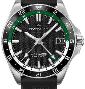 Norqain Herrklocka NN1100SC1CG/BE111/15BR.18S Adventure Svart/Gummi