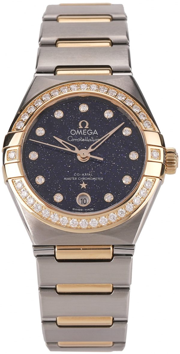 omega damklocka 131.25.29.20.53.001 constellation co-axial 29mm