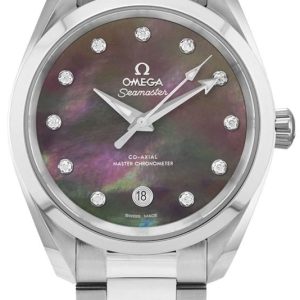 Omega Damklocka 220.10.38.20.57.001 Seamaster Aqua Terra 150M