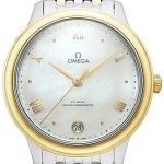 omega damklocka 434.20.34.20.05.002 de ville prestige vit/18 karat