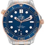 omega herrklocka 210.20.42.20.03.002 seamaster diver 300m blå/18