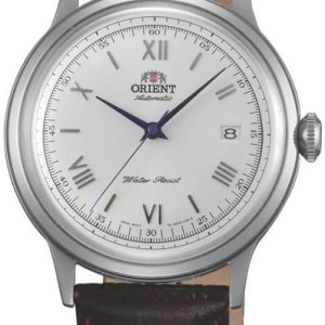 Orient Herrklocka AC00009W Bambino Silverfärgad/Läder Ø40.5 mm