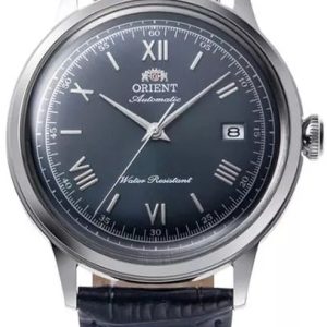 Orient Herrklocka RA-AC0024L30B Bambino Blå/Läder Ø40.5 mm