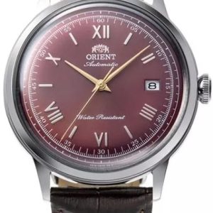 Orient Herrklocka RA-AC0026R30B Bambino Röd/Läder Ø40.5 mm