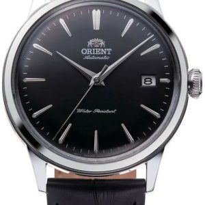 Orient Herrklocka RA-AC0M02B Bambino Svart/Läder Ø38.4 mm
