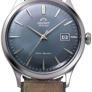 Orient Herrklocka RA-AC0P03L Bambino Blå/Läder Ø42 mm