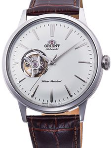 Orient Herrklocka RA-AG0002S Elegant Vit/Läder Ø40 mm