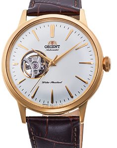 Orient Herrklocka RA-AG0003S Bambino Vit/Läder Ø40 mm