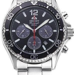 Orient Herrklocka RA-TX0202B10B Sport Solar Svart/Stål Ø42.8 mm