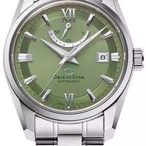 Orient Star Herrklocka RE-AU0107E00B Contemporary Grön/Stål Ø38.5
