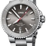 oris herrklocka 01 733 7730 4153-07 8 24 05peb diving grå/stål