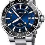 oris herrklocka 01 798 7754 4135-07 8 24 05peb aquis blå/stål