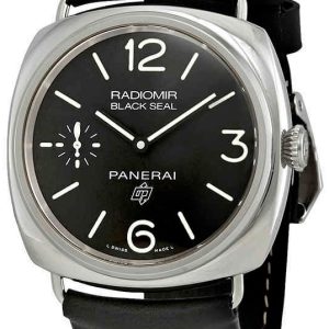 Panerai Herrklocka PAM00754 Radiomir Svart/Läder Ø45 mm