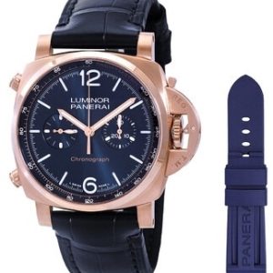 Panerai Herrklocka PAM01111 Luminor Blå/Läder Ø44 mm