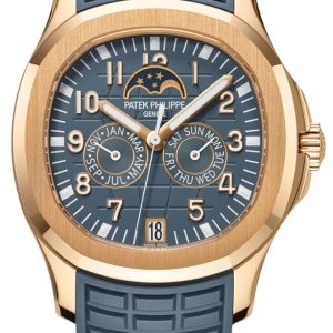 Patek Philippe Damklocka 5261R-001 Aquanaut Blå/Gummi Ø39.9 mm