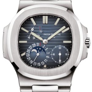 Patek Philippe Herrklocka 5712/1A/001 Nautilus Blå/Stål 43x38 mm