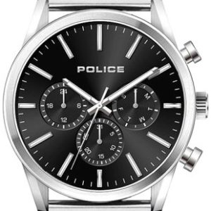 Police Herrklocka P15599JS02MM Patriot Svart/Stål Ø44 mm
