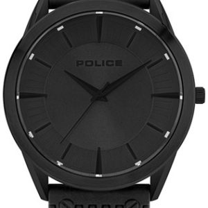 Police Herrklocka P15967JSB02AP Classic Svart/Gummi Ø44 mm