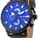 police herrklocka r1451281001 explorer blå/textil ø46 mm