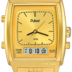 Pulsar Herrklocka PBK036X2 Guld/Gulguldtonat stål