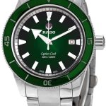 rado herrklocka r32105313 captain cook grön/stål ø42 mm