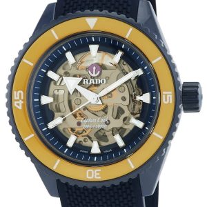 Rado Herrklocka R32152208 Captain Cook Skelettskuren/Gummi Ø43 mm