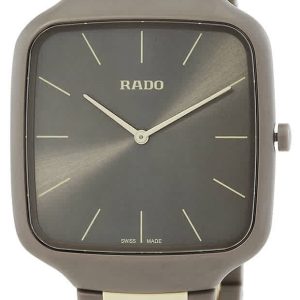 Rado R27046172 True Square Thinline Le Couleurs Grå/Keramik Ø37 mm