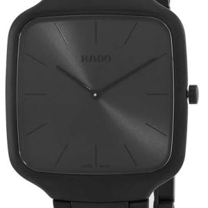 Rado R27062152 True Square Thinline Le Couleurs Svart/Keramik Ø37 mm