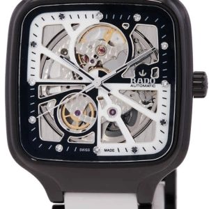 Rado R27086752 True Square Skelettskuren/Keramik