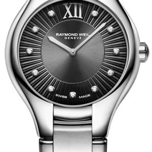 Raymond Weil Damklocka 5124-ST-60181 Noemia Grå/Stål Ø24 mm