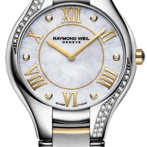 Raymond Weil Damklocka 5132-S1P-00966 Noemia Vit/Stål Ø32 mm